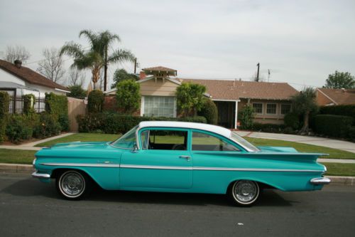 1959 chevy bel air 2 door coupe rare