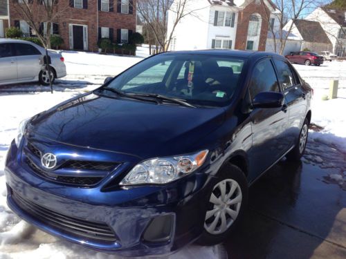 Toyota corolla 2012 under warranty used