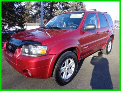 2006 ford escape hybrid 4x4 premium leather navi sunr0of one owner no reserve