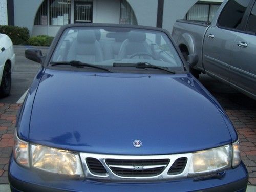 Saab convertible excellent prestigious lowmile gassaver nice simple strong ready