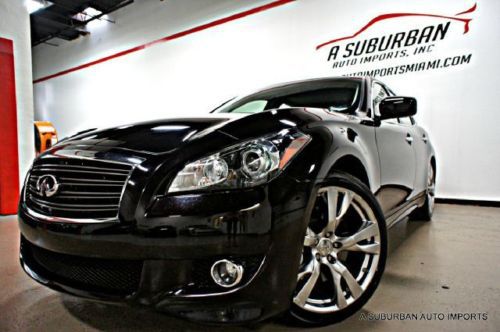 2011 infiniti m37 s sport pkg tech pkg navigation  20&#034; wheels 1 owner vehicle