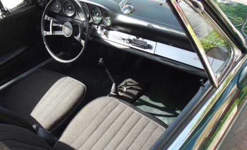 1967 PORSCHE 912 TARGA. DARK GREEN WITH BLACK INTERIOR. SUPERB CAR., image 5