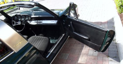 1967 PORSCHE 912 TARGA. DARK GREEN WITH BLACK INTERIOR. SUPERB CAR., image 6