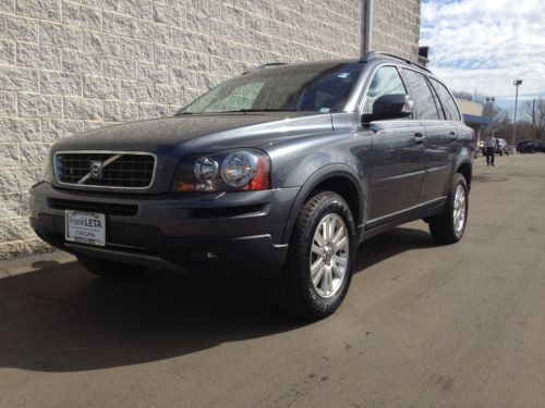 08 volvo xc 90 leather heated seats sunroof roof rack wood grain cruise alloys