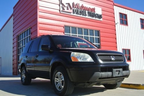 2003 honda pilot ex leather 3rd row awd newer tires
