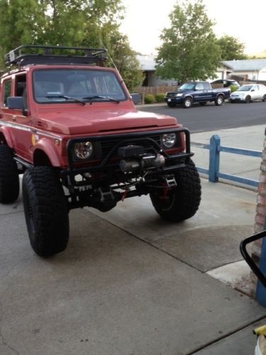 1987 suzuki samurai crawler 1.6l efi high pinion dana 44&#039;s