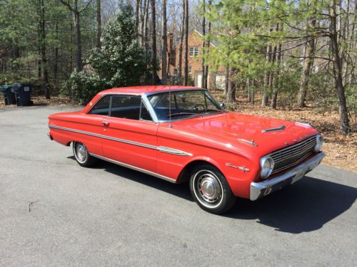 1963 ford falcon sprint hardtop 260 v8 automatic trans bucket seats console