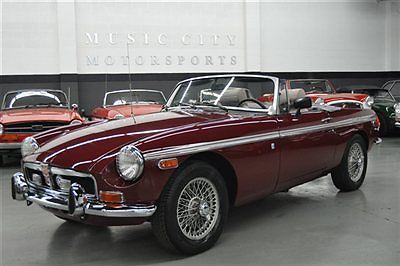 Strong restored rustfree chrome bumper mgb roadster