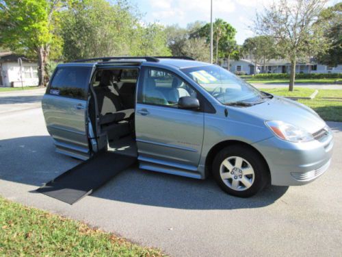 2005 TOYOTA SIENNA LE HANDICAP OCEAN MOBILITY CONVERSION LOW MILES RAMPVAN, US $23,900.00, image 2