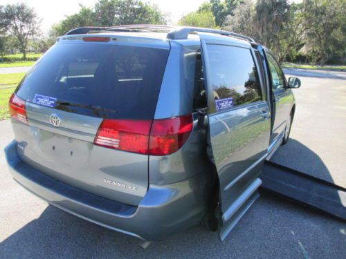 2005 TOYOTA SIENNA LE HANDICAP OCEAN MOBILITY CONVERSION LOW MILES RAMPVAN, US $23,900.00, image 7