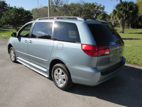 2005 TOYOTA SIENNA LE HANDICAP OCEAN MOBILITY CONVERSION LOW MILES RAMPVAN, US $23,900.00, image 9