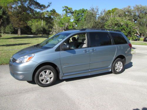 2005 TOYOTA SIENNA LE HANDICAP OCEAN MOBILITY CONVERSION LOW MILES RAMPVAN, US $23,900.00, image 13
