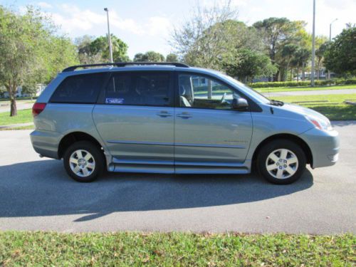 2005 TOYOTA SIENNA LE HANDICAP OCEAN MOBILITY CONVERSION LOW MILES RAMPVAN, US $23,900.00, image 17
