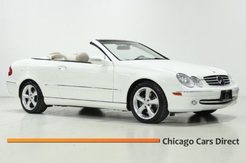05 clk350 convertible leather 6cd harman kardon low 25k miles one owner clean