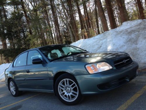 2001 subaru legacy l 4 door mpg-nr.22-30mpg-sharp new bodystyle runs exc!