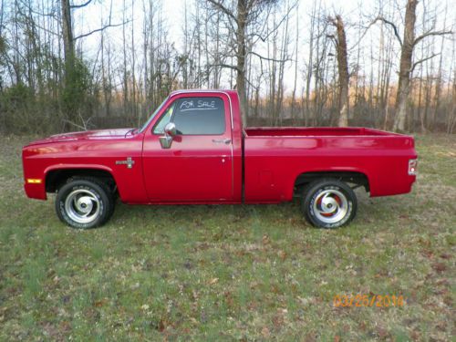 1984 chevy c-10 95% restored