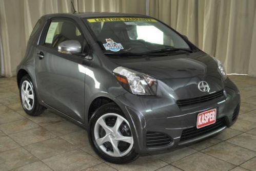 No reserve scion iq hatchback 1.3l 4cyl auto 3dr fwd one owner clean carfax
