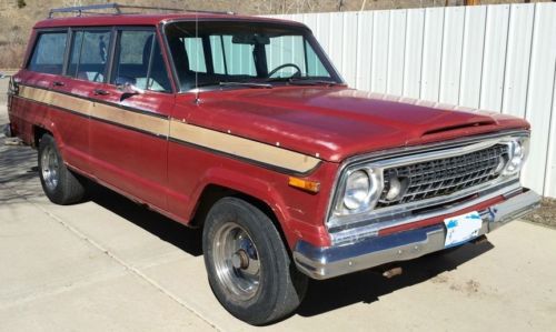 1978 jeep wagoneer 360 v-8 a/c