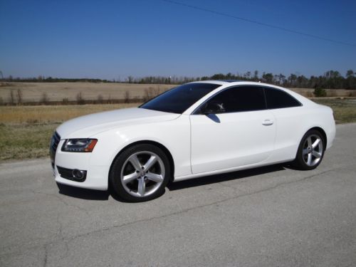 2009 audi a5 quattro awd 3.2l saddle leather bluetooth navigation super nice @@