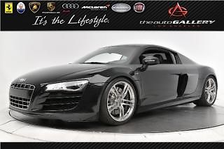 2010 audi r8 2dr cpe auto quattro 5.2l security system air conditioning