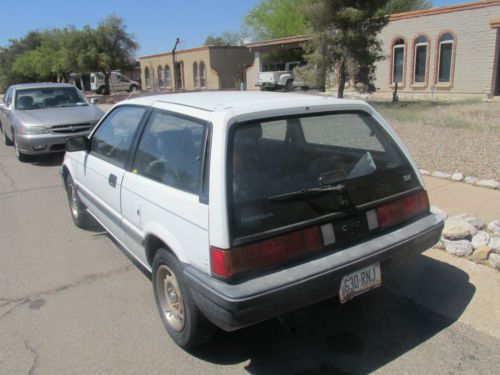 1987 Honda Civic DX, image 2