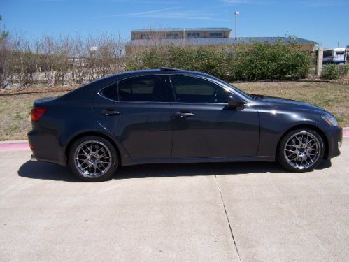 2006 lexus is350 high performance f sport sedan 3.5l 6 speed semi automatic