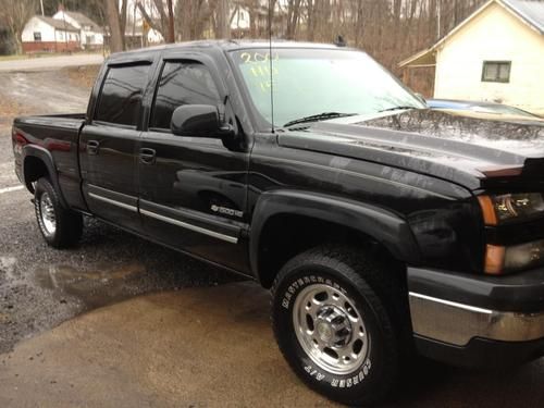 2006 chevy silverado 1500hd 1500 hd 4x4 crew "no reserve"