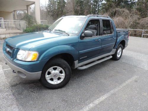 2001 ford ecplorer sport trac, no reserve, no accidents, looks and runs great