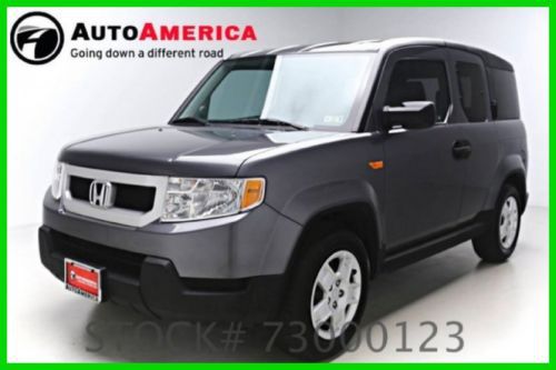 We finance! 36377 miles 2011 honda element lx  2.4l i4 16v premium