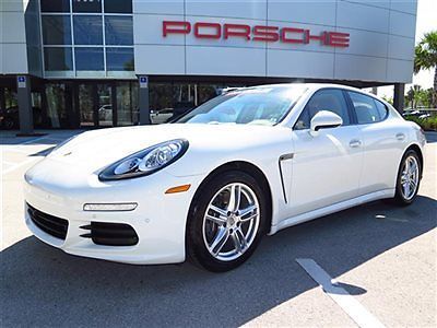 2014 porsche panamera demo certified premium plus pkg surround view cam and more