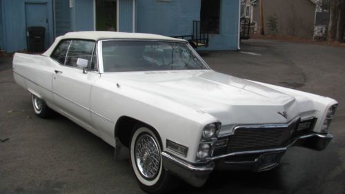 1968 cadillac deville base convertible 2-door 7.7l