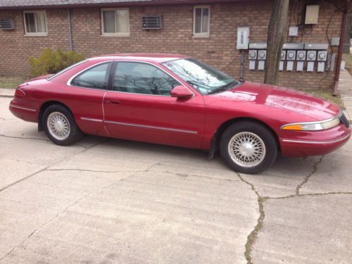 1994 lincoln mark viii, red, 56k original miles, excellent condition!