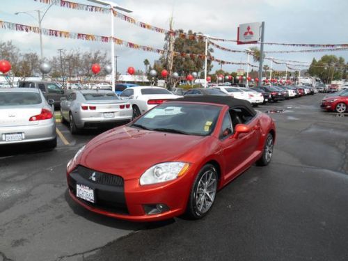 Gs sport convertible leather spoiler spyder orange coupe premium sound one owner