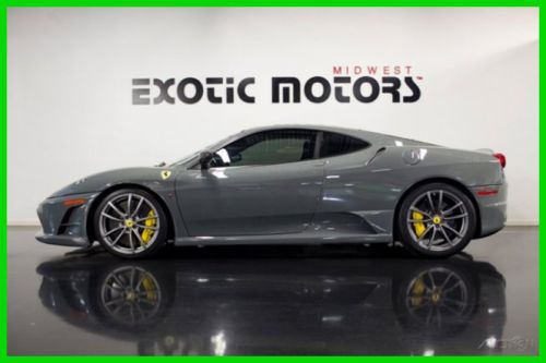 2008 f430 scuderia grigio medio, nero bata, yellow stitching, 7kmi only $179,888