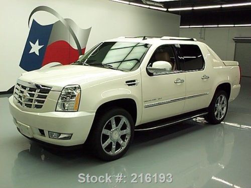 2011 cadillac escalade ext awd nav rear cam 22&#039;s 28k mi texas direct auto