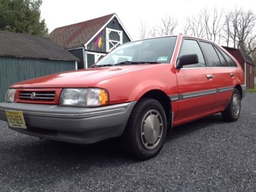 1988 mercury tracer base hatchback 4-door 1.6l