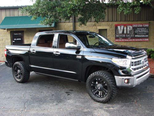 1-owner, toyota dealership upgraded, nav, a/c seats, 22&#034; wheels, mud grapplers