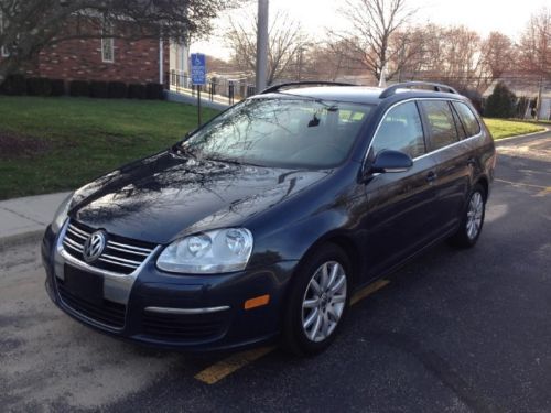 2009 volkswagen jetta tdi wagon 2.0l 6 speed manual  turbo diesel no reserve