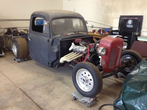 1952 ford f1, hot rod, built 351w, dart iron eagle heads, aod, narrowed 9&#034; 4link