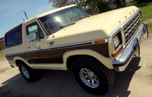 1979 bronco ranger xlt edition. 400m, automatic