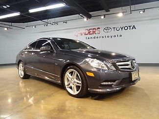 2012 mercedes benz e550 coupe heated cooled leather seats nav roof clean carfax