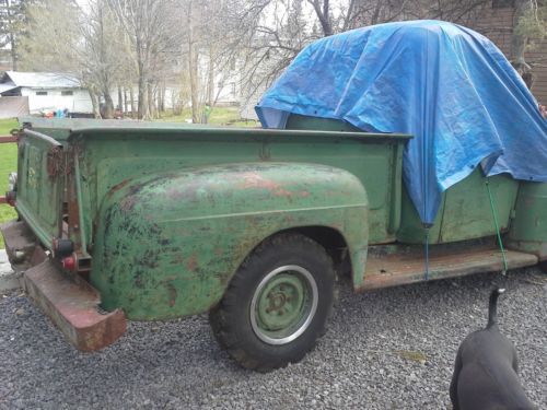 1949 ford f1 6 cylinder 3 speed project ratrod or restoration hotrod, image 2