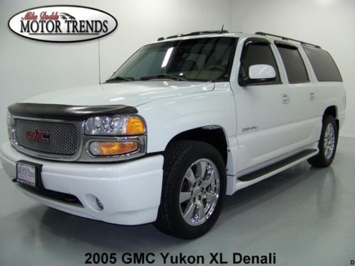 2005 gmc yukon xl denali awd navigation dvd roof heated seats chrome wheels 48k