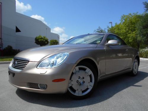 2003 lexus sc 430 convertible navigation! heated seats! mark levinson audio!!