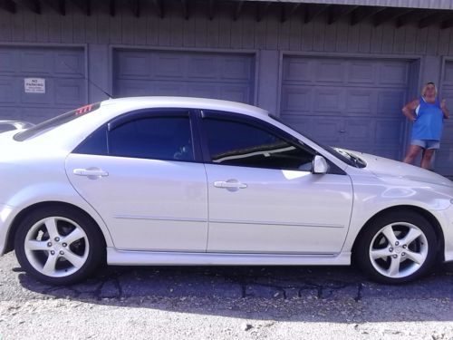 2004 sport 4 door sedan silver,excellent condition|mazda..6 si