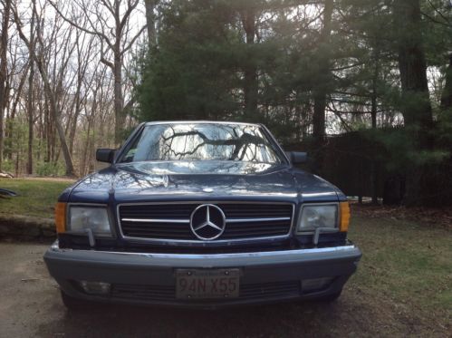 1988 mercedes-benz 560sec base coupe 2-door 5.6l