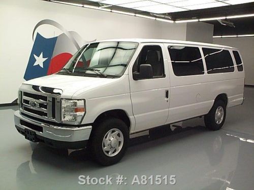 2010 ford e-350 15-passenger park assist cd player 59k texas direct auto