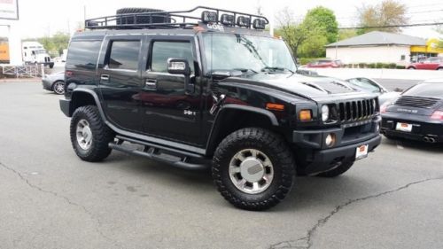 08 hummer h2 nav backup camera third row finance sunroof cb radio off road