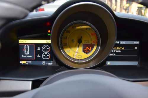 2010 Ferrari 458 Italia Coupe Grigio/Charcoal 1 Owner!! 10K Miles Sat Radio F1, US $199,800.00, image 11