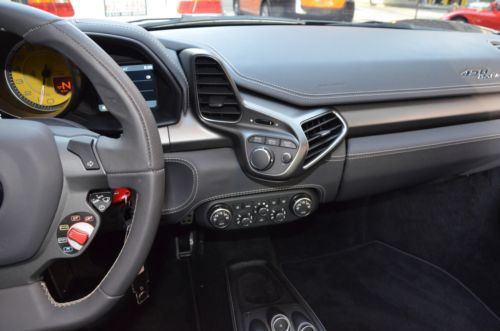 2010 Ferrari 458 Italia Coupe Grigio/Charcoal 1 Owner!! 10K Miles Sat Radio F1, US $199,800.00, image 12